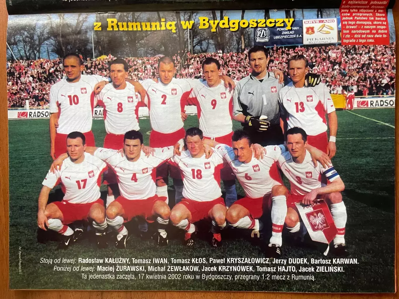 Журнал. Футбол Pilka Nozna N3/ 2002.Постери Польща2. 2