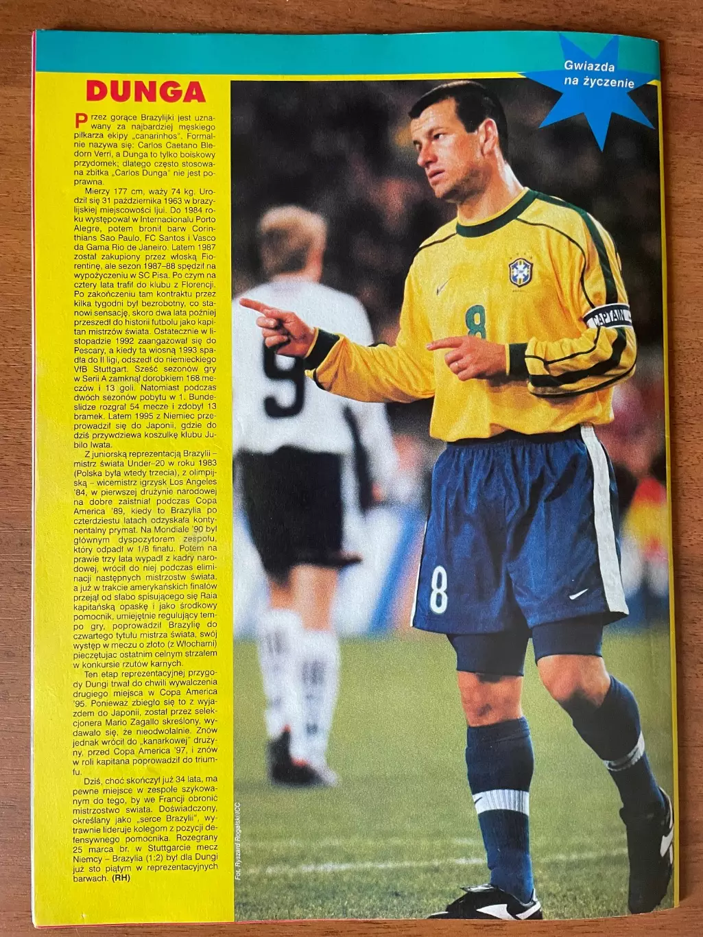 Журнал. Футбол Pilka Nozna N16/ 1998.Постер Аякс,Хорватія,Рауль,Окоча. 7