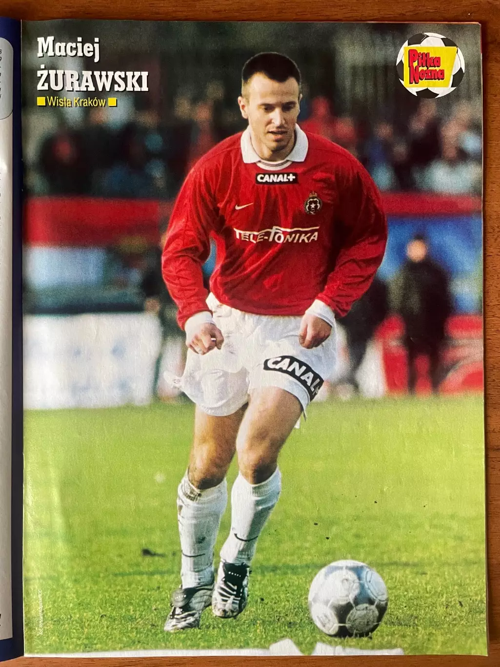 Журнал. Футбол Pilka Nozna N18/ 2002.Постер Журавскі 2