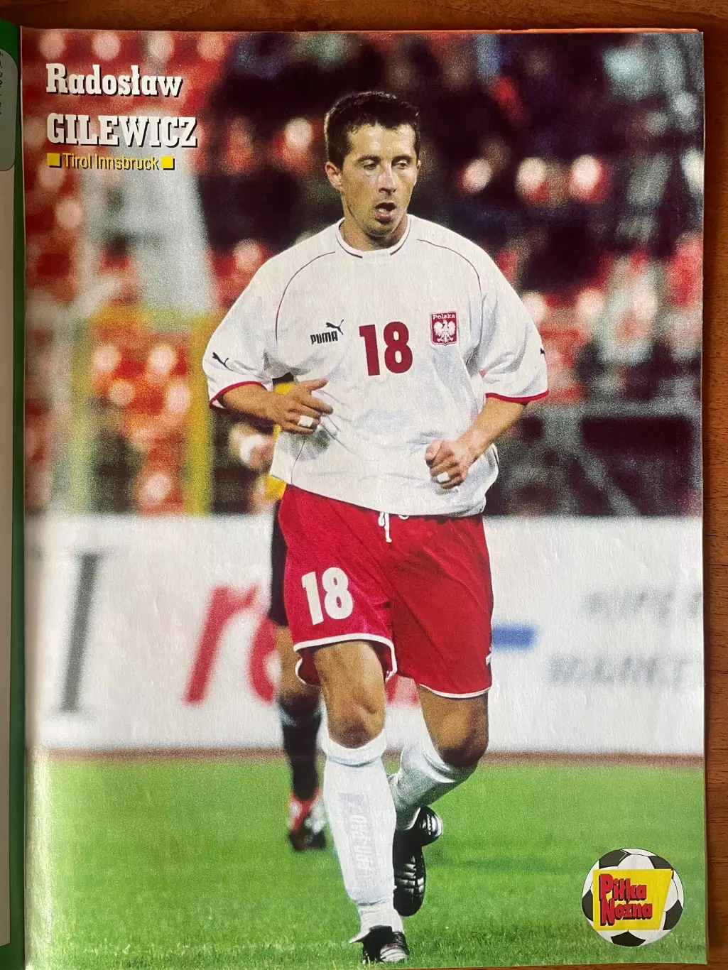 Журнал. Футбол Pilka Nozna N19/ 2002.Постер Легія 2