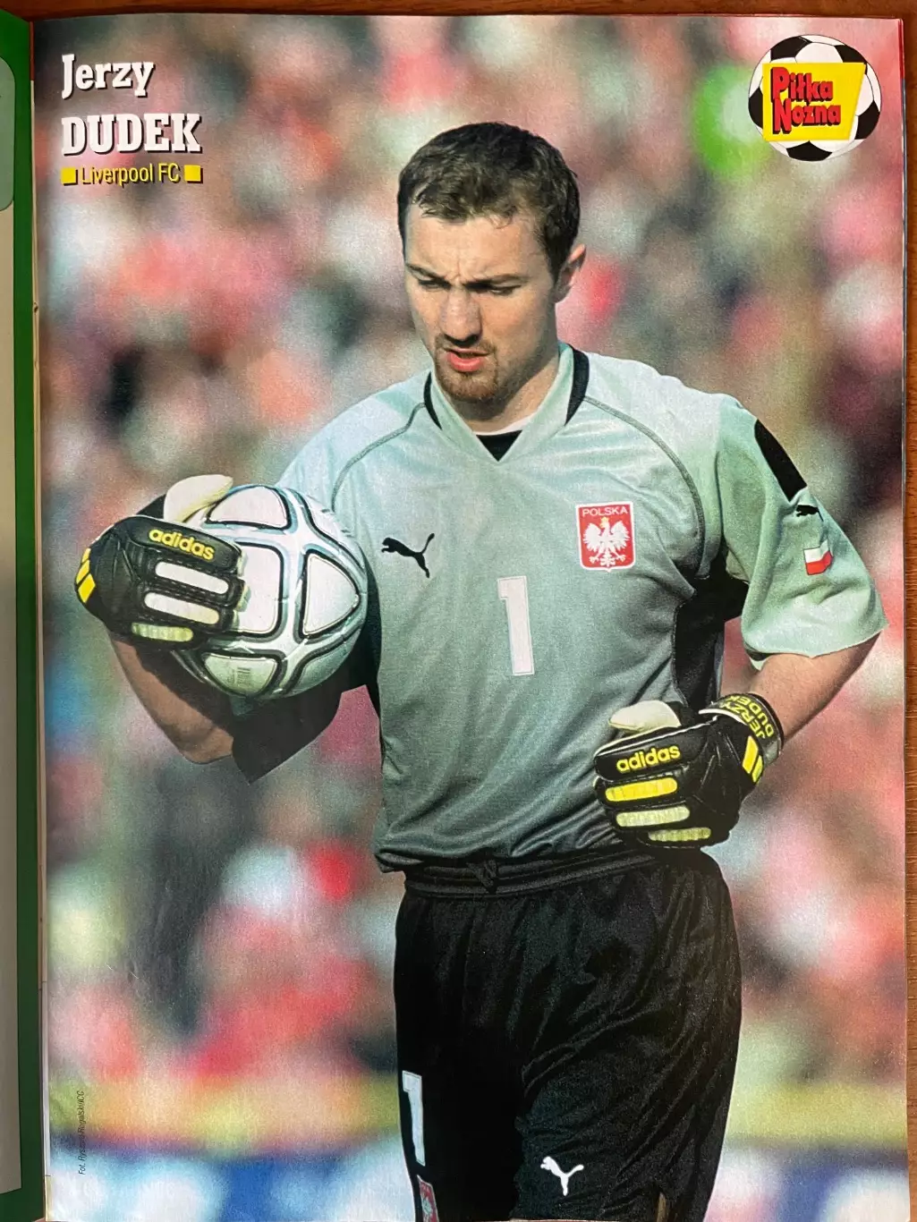 Журнал. Футбол Pilka Nozna N33/ 2002.Постер Бельгія,Дудек 2