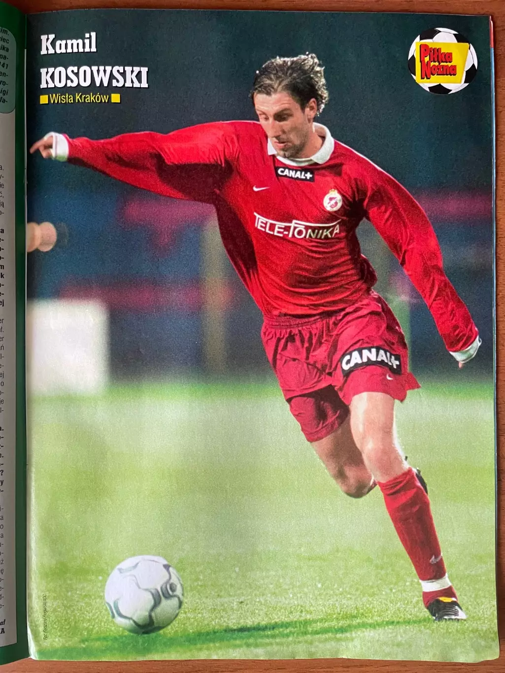 Журнал. Футбол Pilka Nozna N36/ 2002.Постер Польща 2