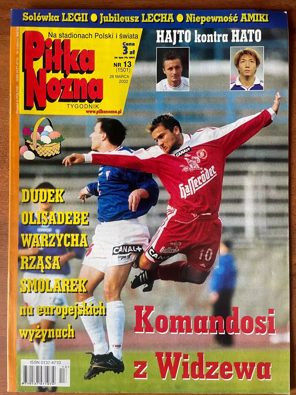 Журнал. Футбол Pilka Nozna N13/ 2002.