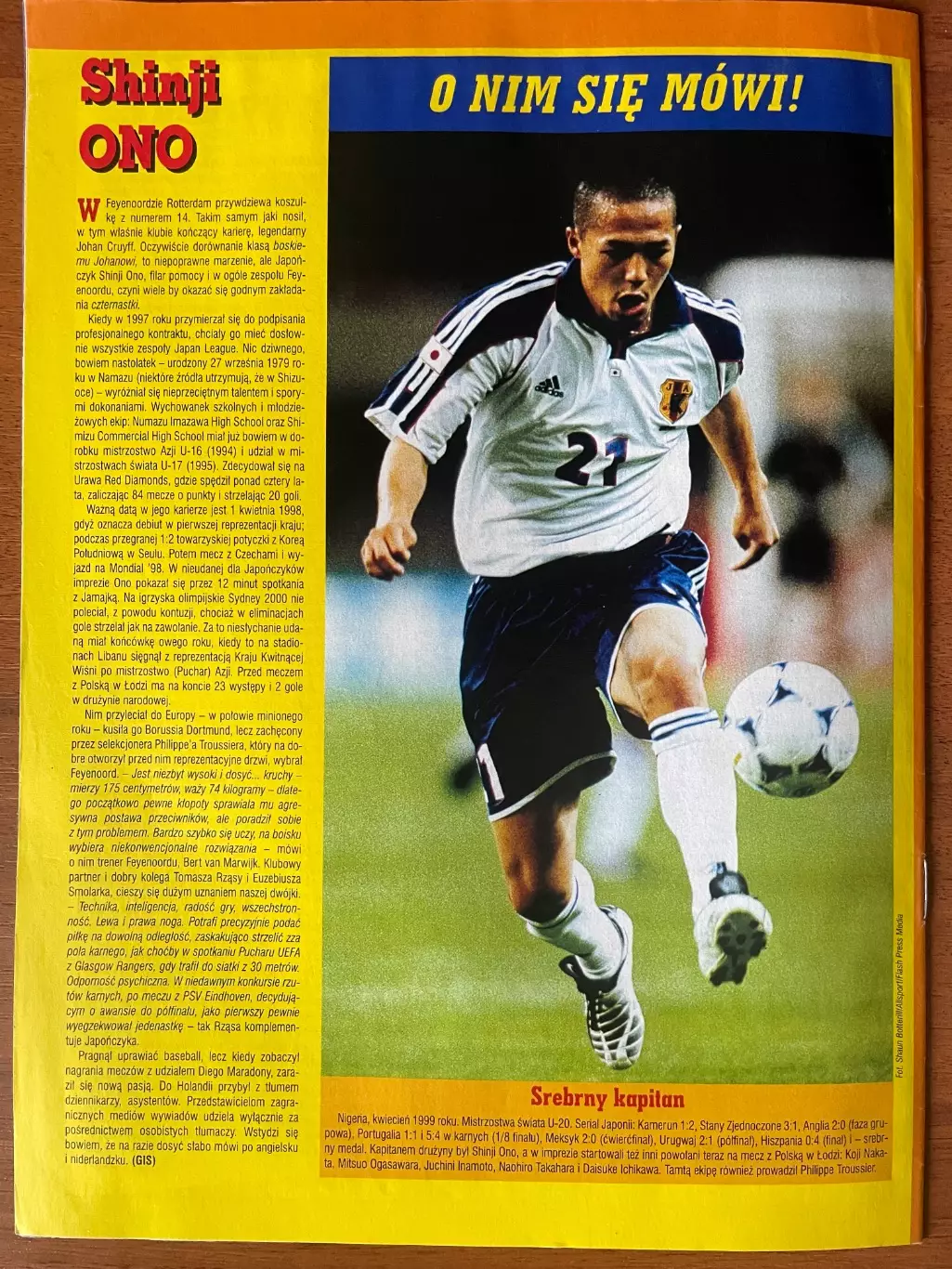 Журнал. Футбол Pilka Nozna N13/ 2002. 1