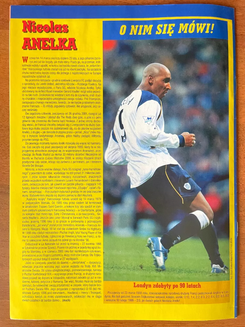 Журнал. Футбол Pilka Nozna N11/ 2002. 1