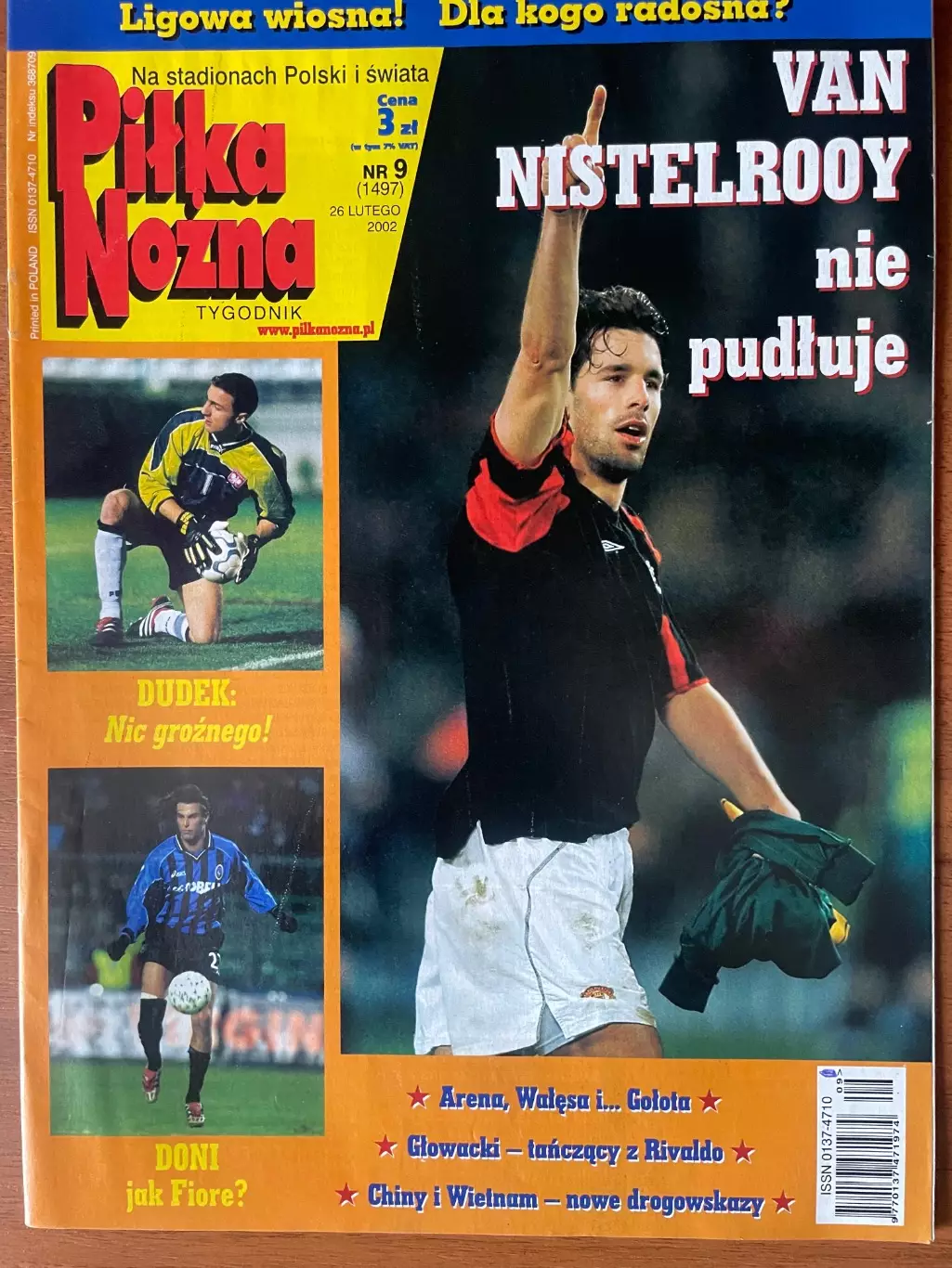 Журнал. Футбол Pilka Nozna N9/ 2002.