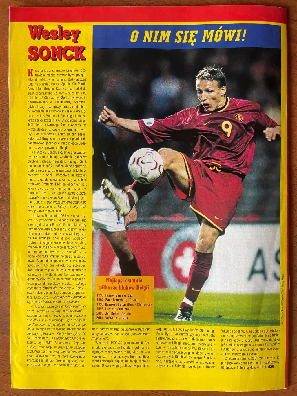 Журнал. Футбол Pilka Nozna N6/ 2002. 1