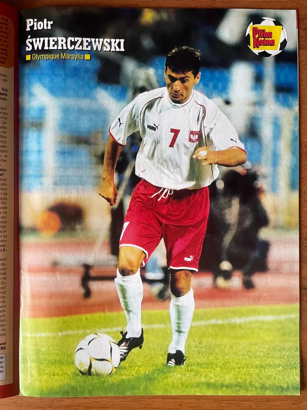 Журнал. Футбол Pilka Nozna N12/ 2002.Постер Японія 3