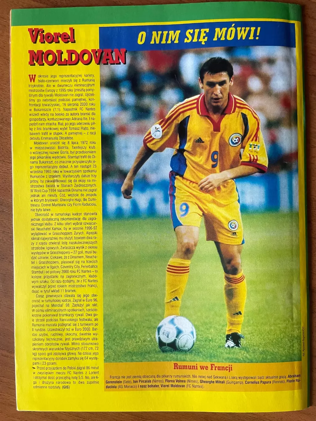 Журнал. Футбол Pilka Nozna N16/ 2002.Постер Хорватія 2