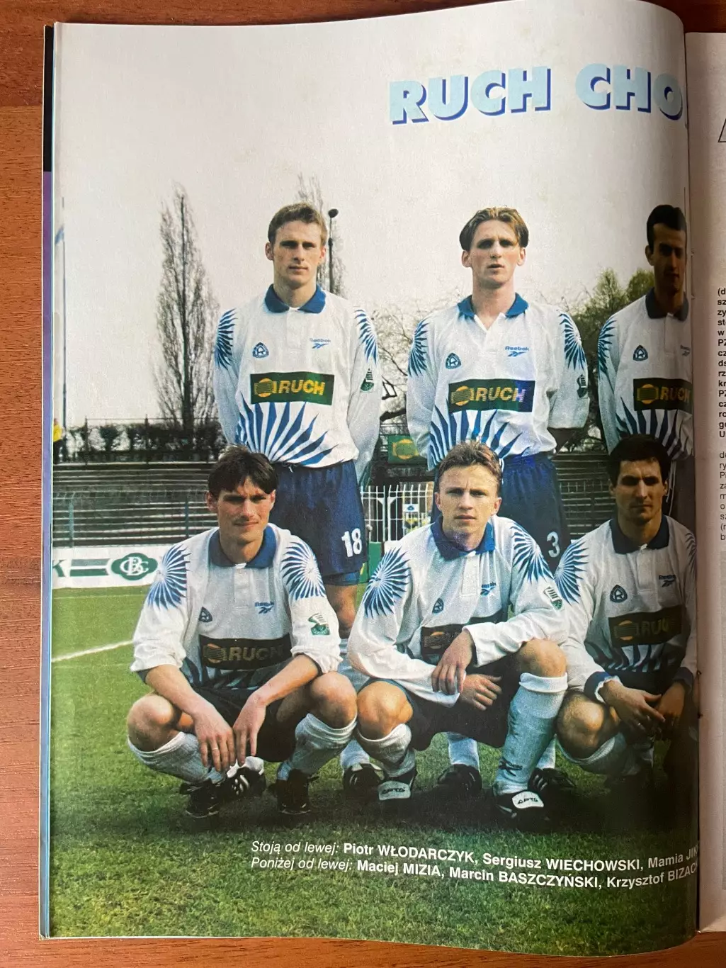 Журнал. Футбол Pilka Nozna N17/ 1998.Постер Зеєдорф,Рух,Сталенс. 2