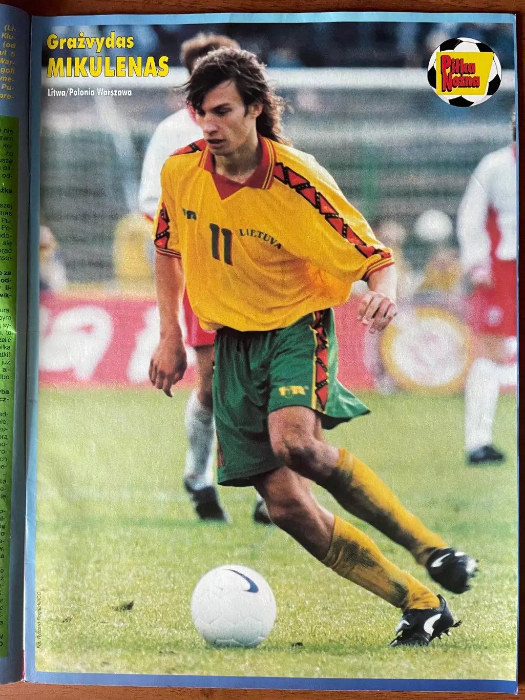 Журнал. Футбол Pilka Nozna N18/ 1998.Постер Югославія.,Бірхофф,Юговіч. 5