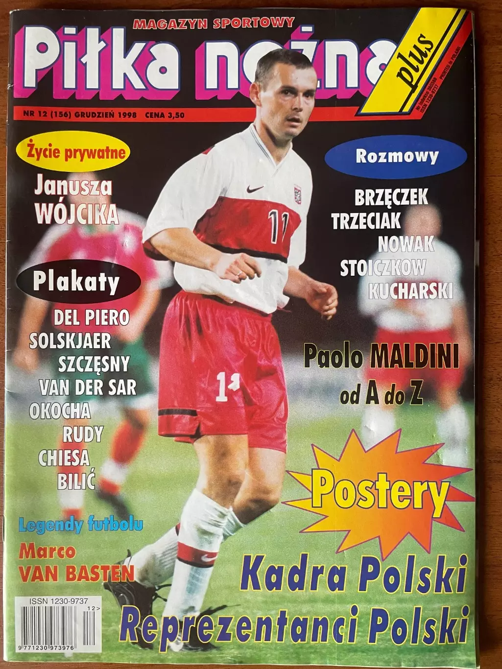 Журнал. Футбол Pilka Nozna Plus N12/ 1998.Постери