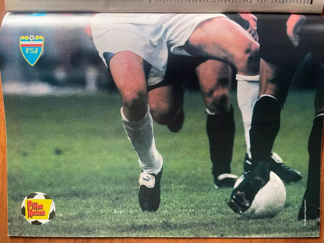 Журнал. Футбол Pilka Nozna N22/ 1998.Постер Інтер,Віаллі,Міятовіч. 4