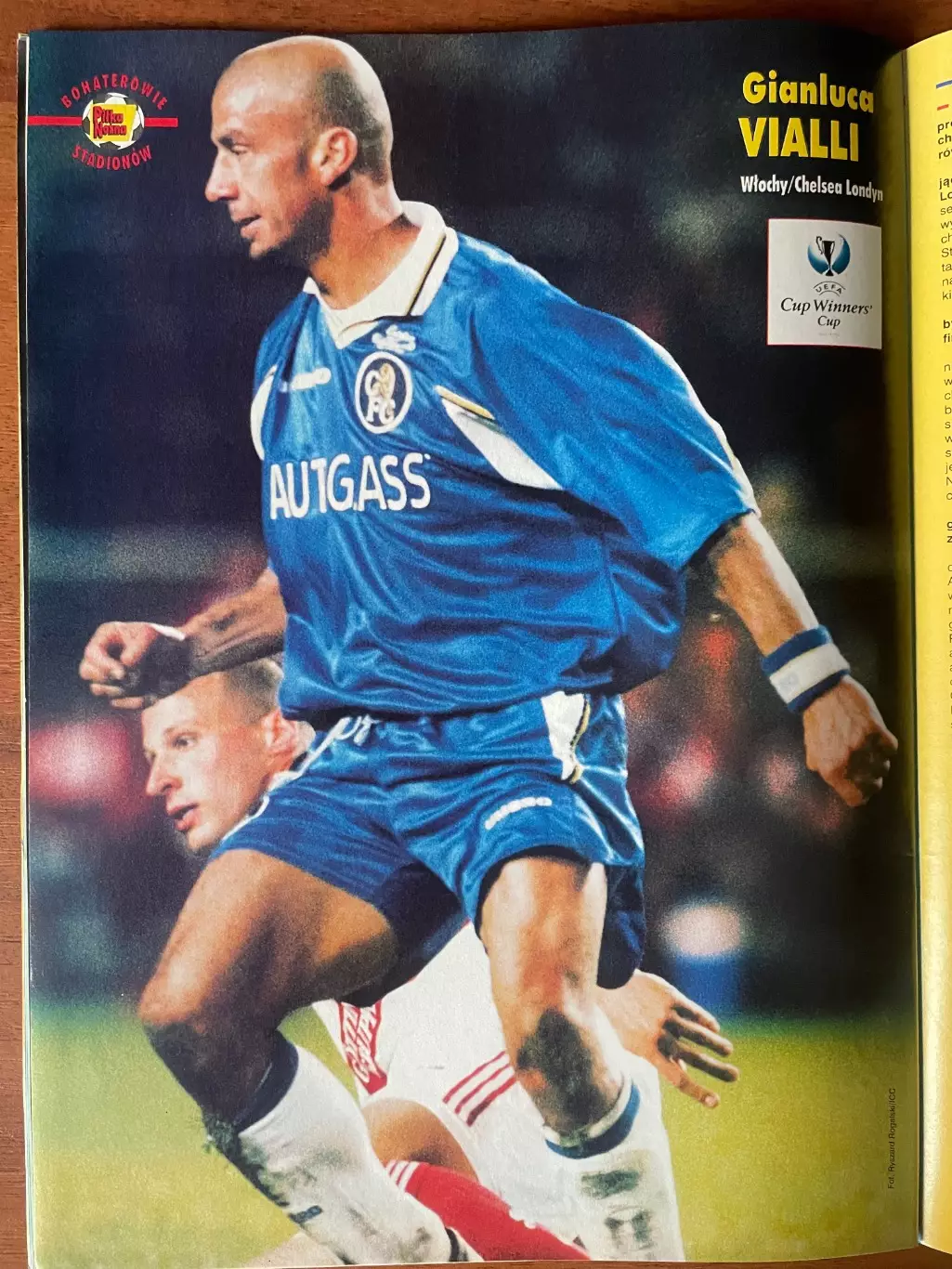 Журнал. Футбол Pilka Nozna N22/ 1998.Постер Інтер,Віаллі,Міятовіч. 2