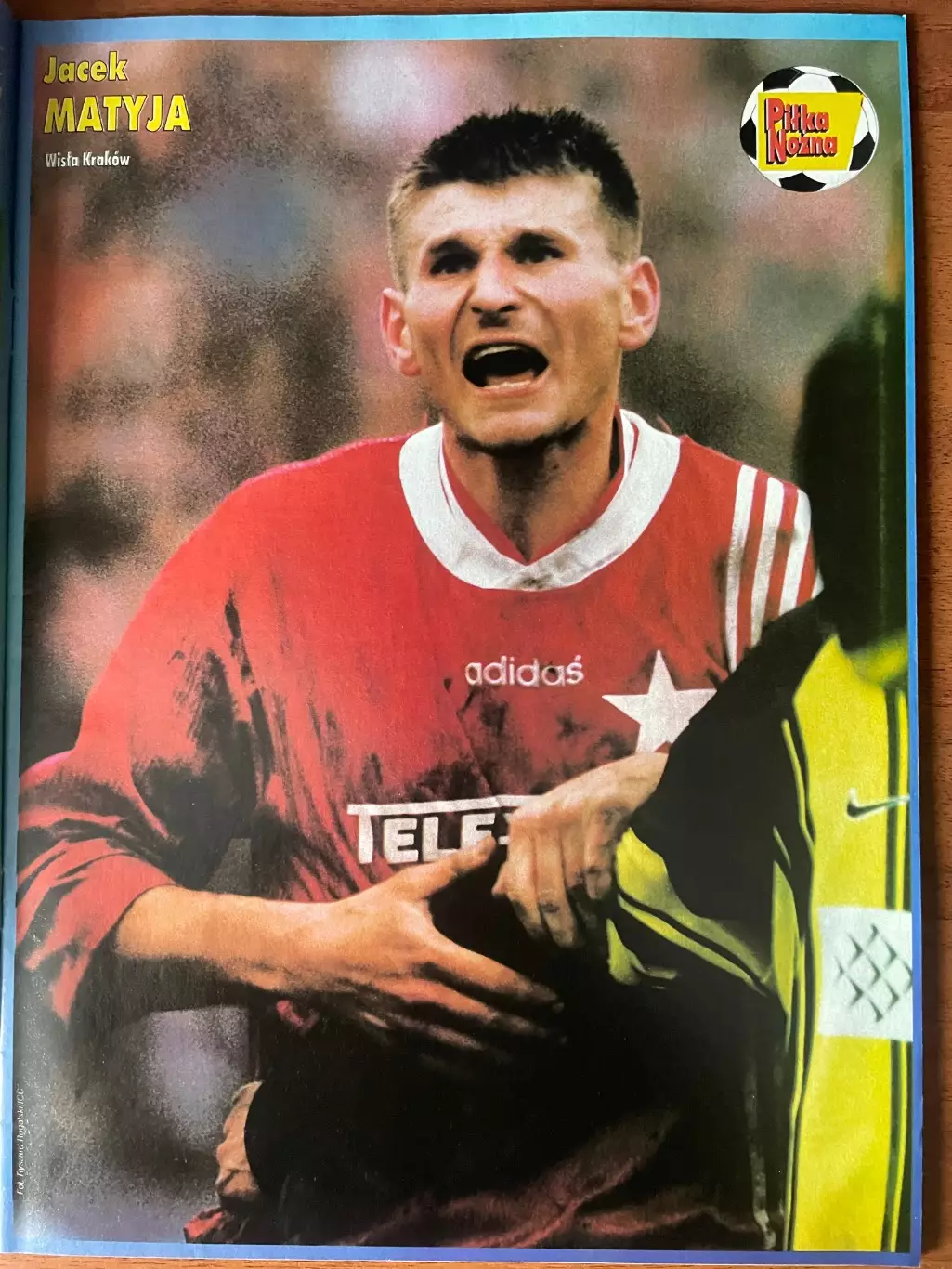 Журнал. Футбол Pilka Nozna N19/ 1998.Постер Англія,Йерро,Ширер,Іліє. 7