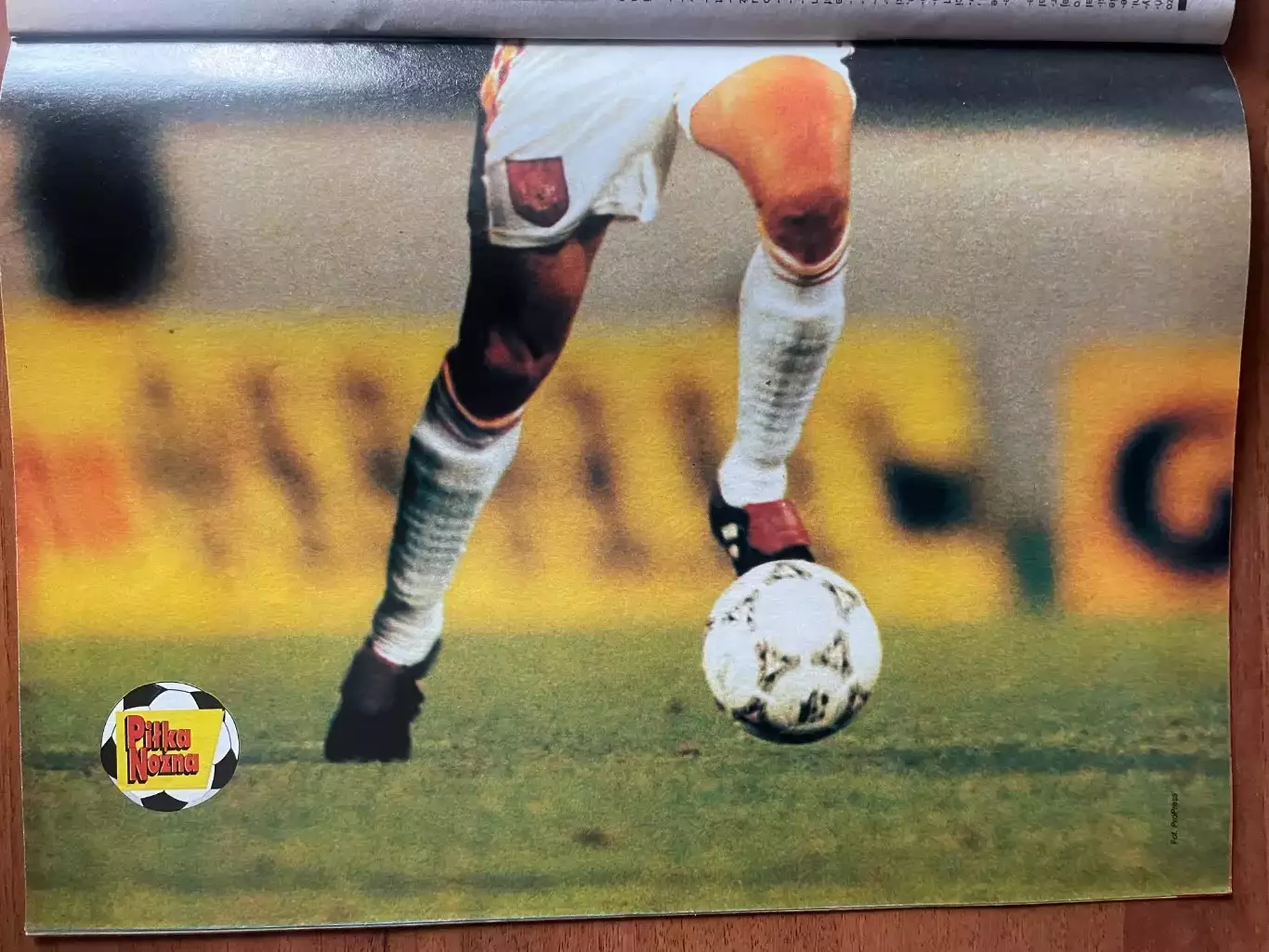 Журнал. Футбол Pilka Nozna N19/ 1998.Постер Англія,Йерро,Ширер,Іліє. 4