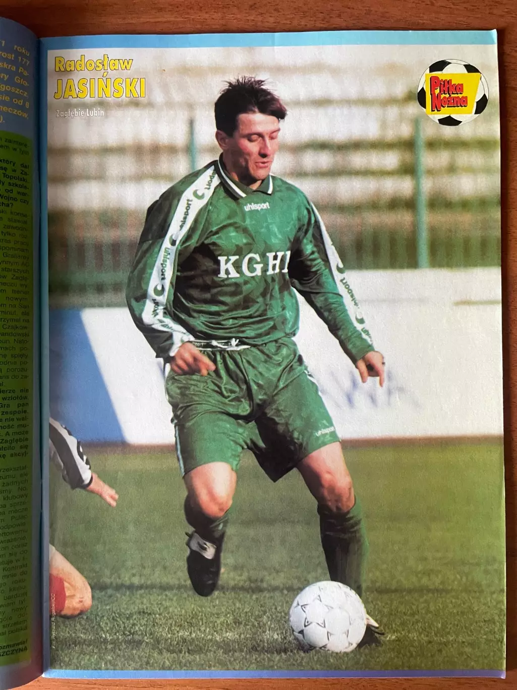 Журнал. Футбол Pilka Nozna N20/ 1998.Постер Островєц,Сімеоне,Бобан. 3