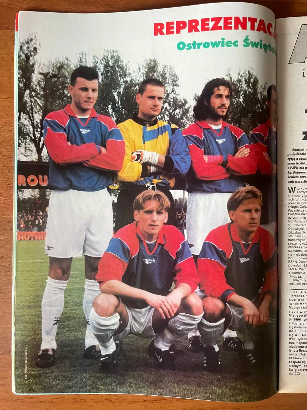 Журнал. Футбол Pilka Nozna N20/ 1998.Постер Островєц,Сімеоне,Бобан. 4