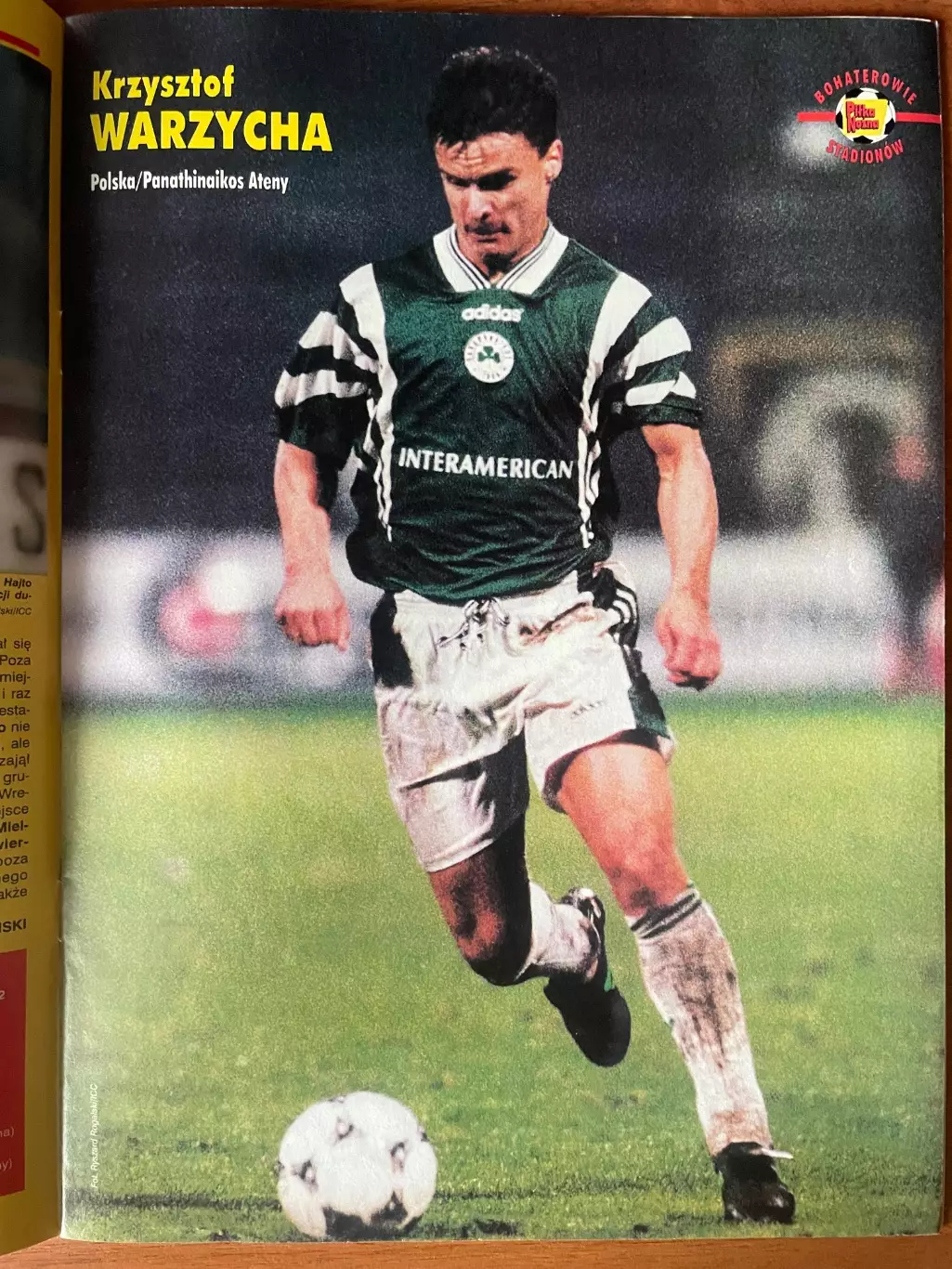 Журнал. Футбол Pilka Nozna N24/ 1998.Постер Бразилія,Консел. 2