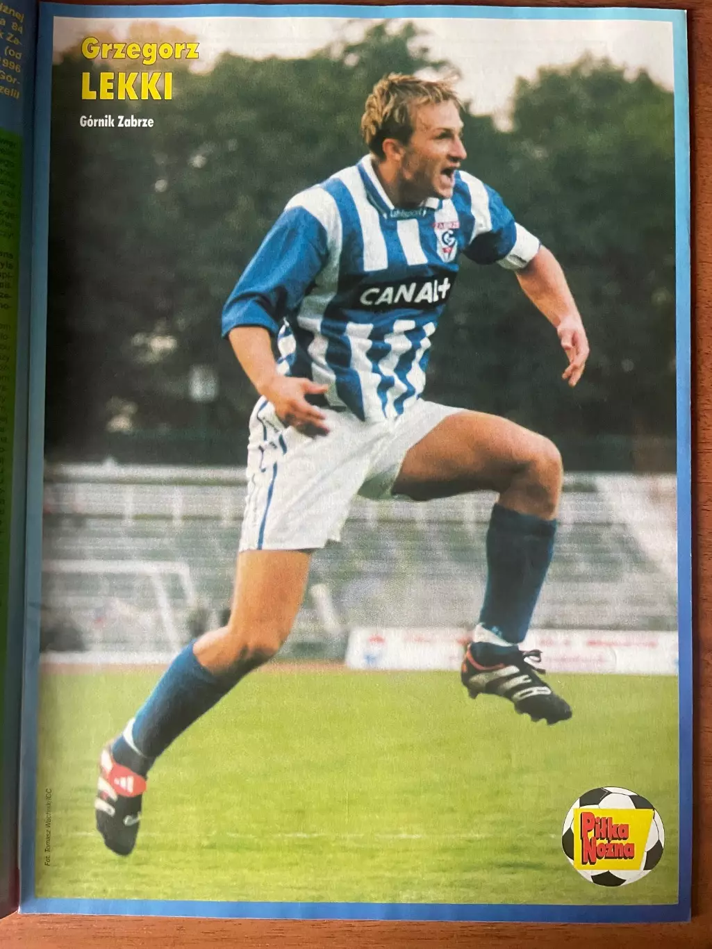 Журнал. Футбол Pilka Nozna N40/ 1998.Постер Ювентус,Монако. 4