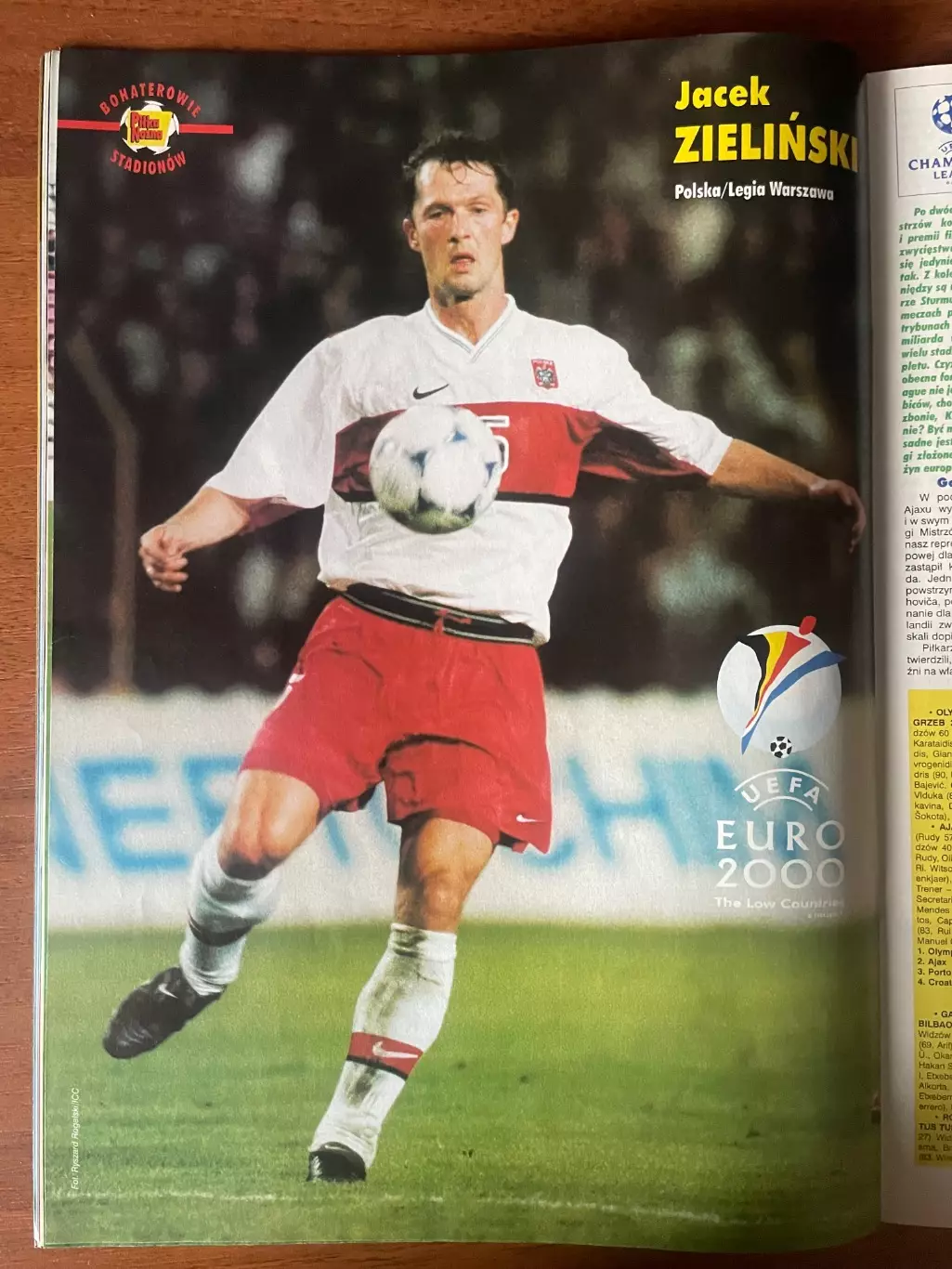 Журнал. Футбол Pilka Nozna N40/ 1998.Постер Ювентус,Монако. 3