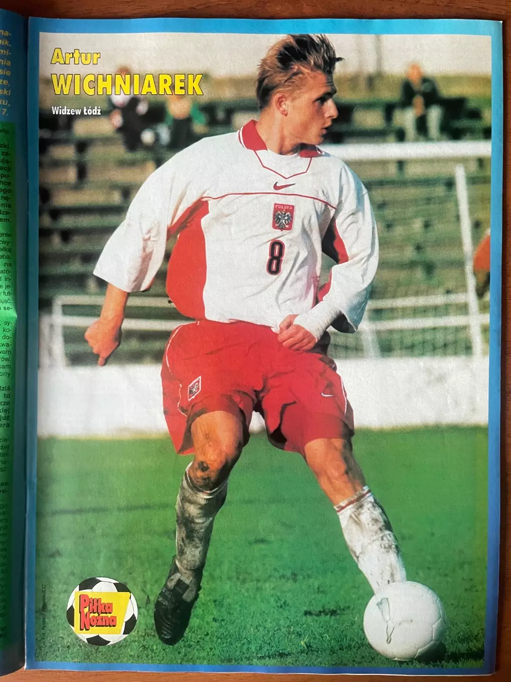 Журнал. Футбол Pilka Nozna N41/ 1998.Постер Італія,Креспо. 3