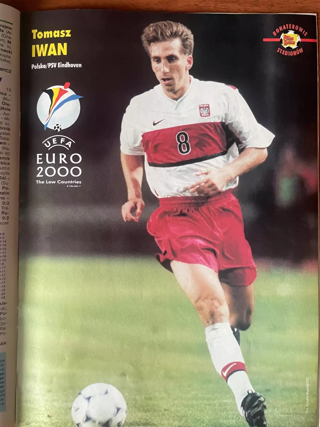 Журнал. Футбол Pilka Nozna N41/ 1998.Постер Італія,Креспо. 4