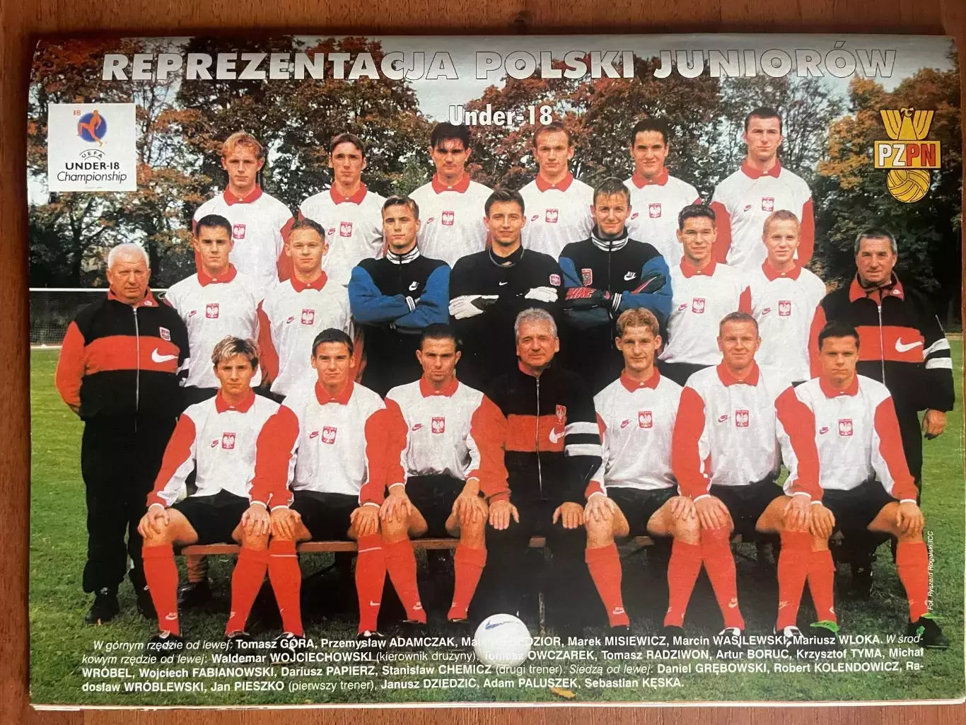 Журнал. Футбол Pilka Nozna N41/ 1998.Постер Італія,Креспо. 5