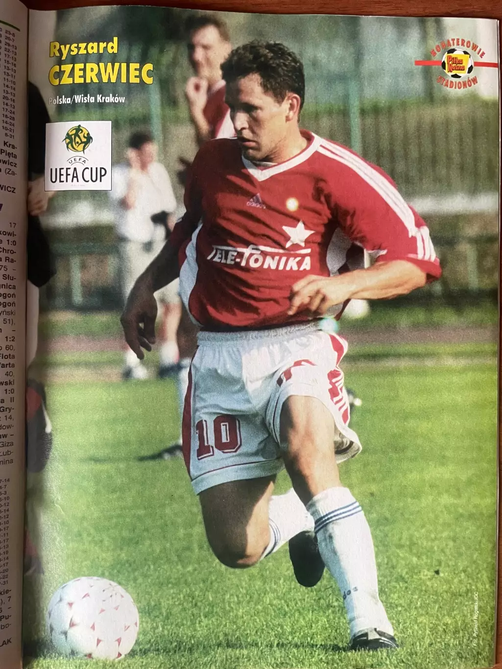 Журнал. Футбол Pilka Nozna N42/ 1998.Постер Польща,Богоссян. 4