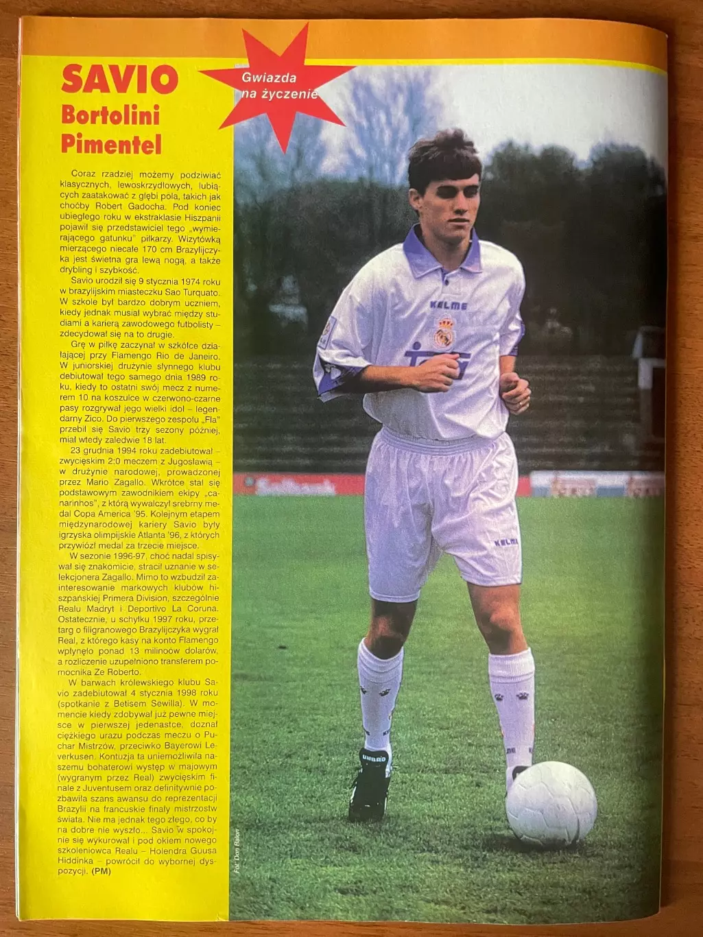 Журнал. Футбол Pilka Nozna N42/ 1998.Постер Польща,Богоссян. 5