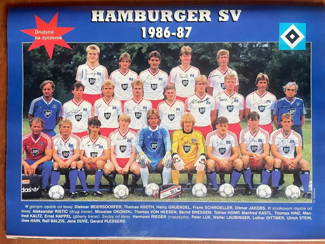 Журнал. Футбол Pilka Nozna N43/ 1998.Постер Парма,Гамбург,ГКС. 2