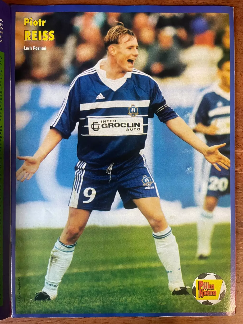 Журнал. Футбол Pilka Nozna N44/ 1998.Постер Німеччина,Тюрам. 4