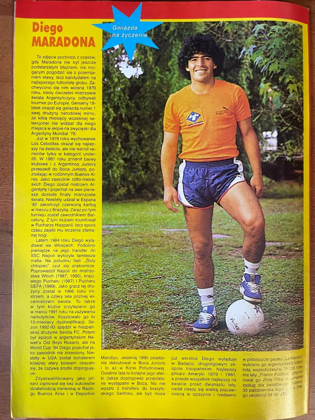 Журнал. Футбол Pilka Nozna N44/ 1998.Постер Німеччина,Тюрам. 2