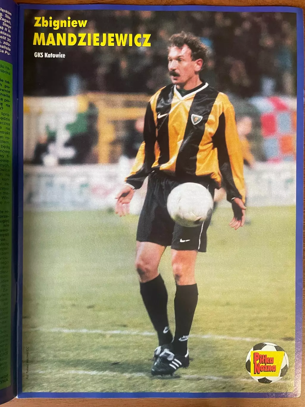 Журнал. Футбол Pilka Nozna N45/ 1998.Постер Чілі,Батістута. 3