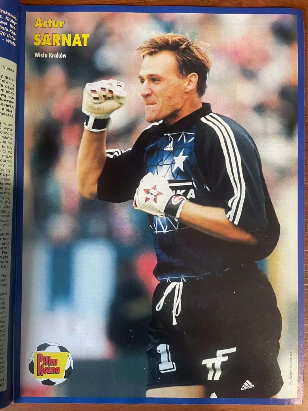 Журнал. Футбол Pilka Nozna N47/ 1998.Постер Польща,Жинола. 3