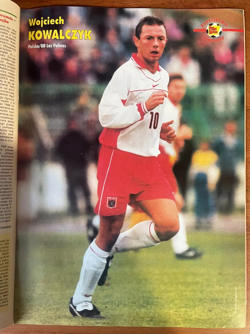 Журнал. Футбол Pilka Nozna N47/ 1998.Постер Польща,Жинола. 4