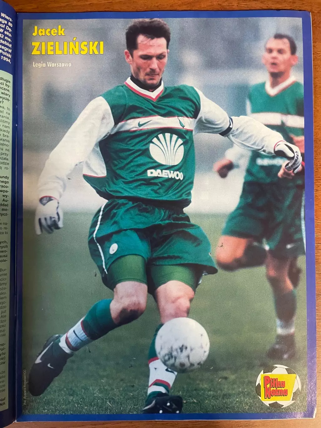 Журнал. Футбол Pilka Nozna N49/ 1998.Постер Лідс,Лех. 3