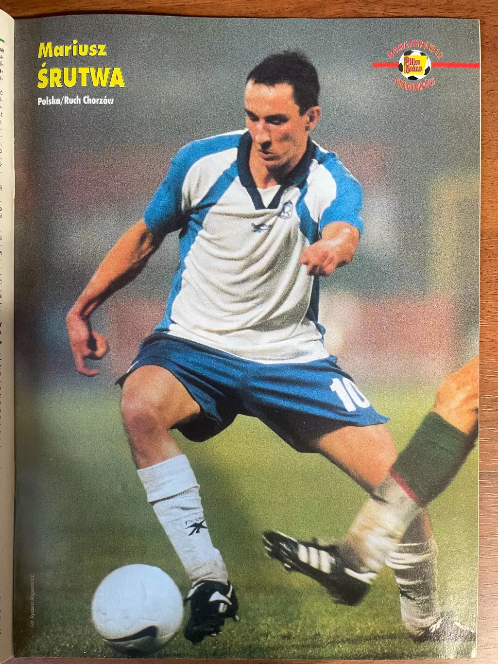 Журнал. Футбол Pilka Nozna N49/ 1998.Постер Лідс,Лех. 4