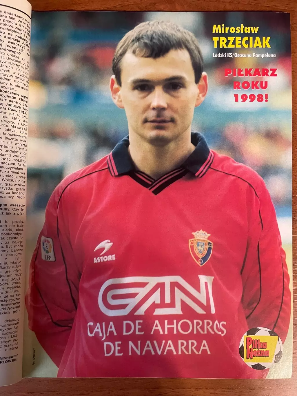 Журнал. Футбол Pilka Nozna N51/52/1998.Постер Зідан,Рауль. 3