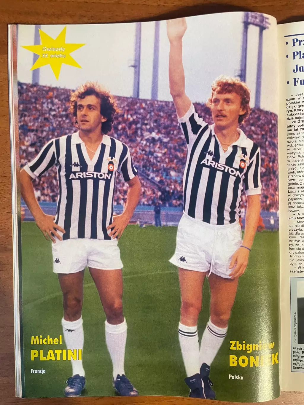 Журнал. Футбол Pilka Nozna N51/52/1998.Постер Зідан,Рауль. 5