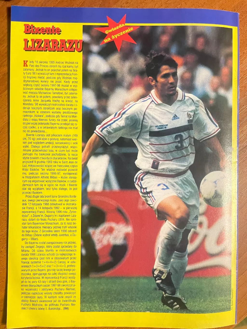 Журнал. Футбол Pilka Nozna N5/1999 Постер Ларссон,Нуман,Гіварш.. 4