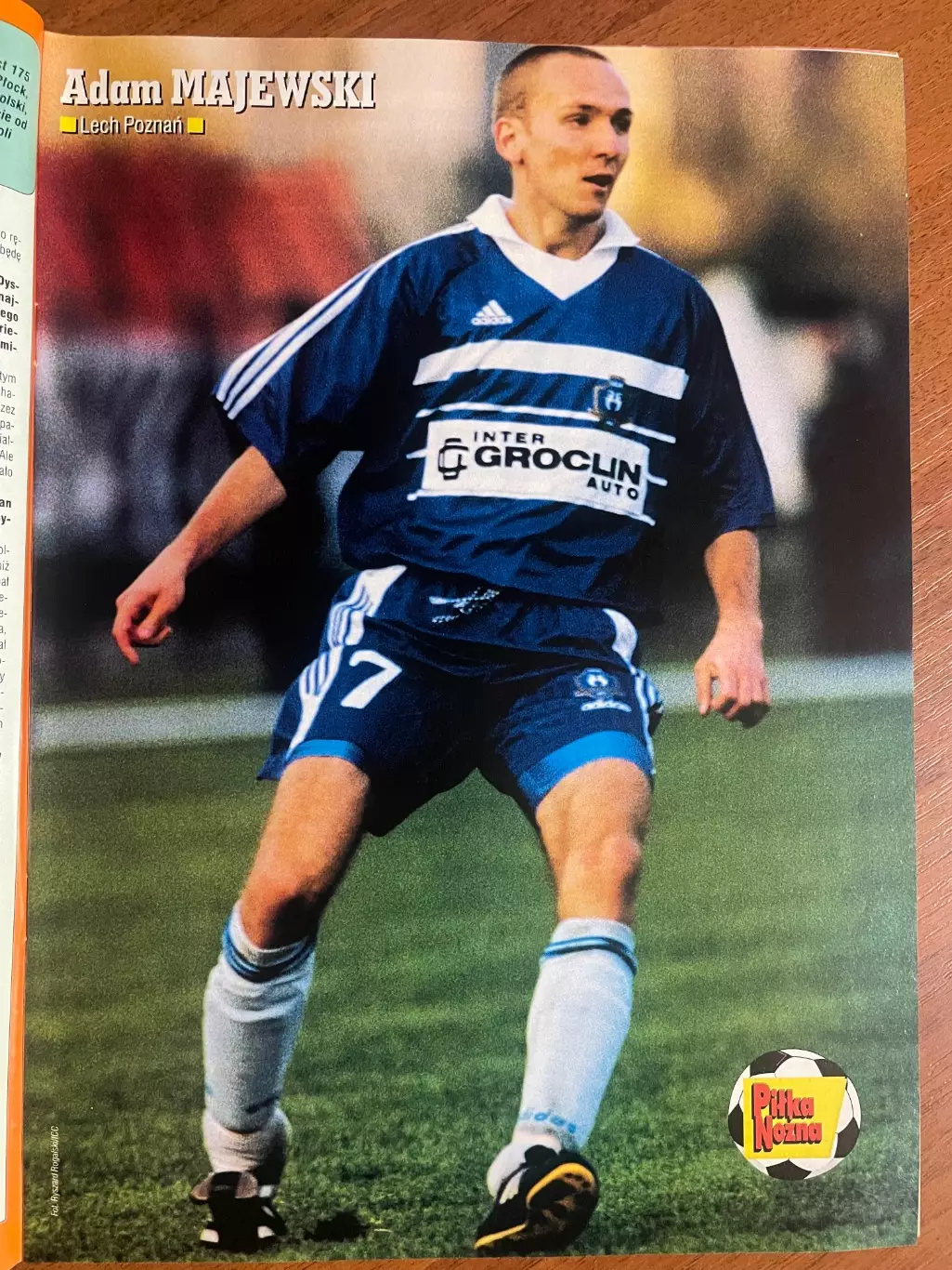 Журнал. Футбол Pilka Nozna N3/1999 Постер Норвегія,Пальюка,Лаудруп 5