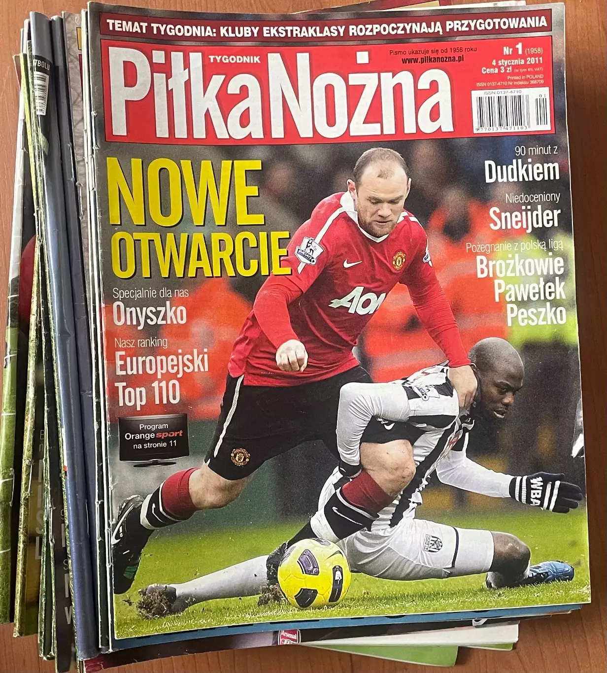 Журнал. Футбол Pilka Nozna N1-42/2011