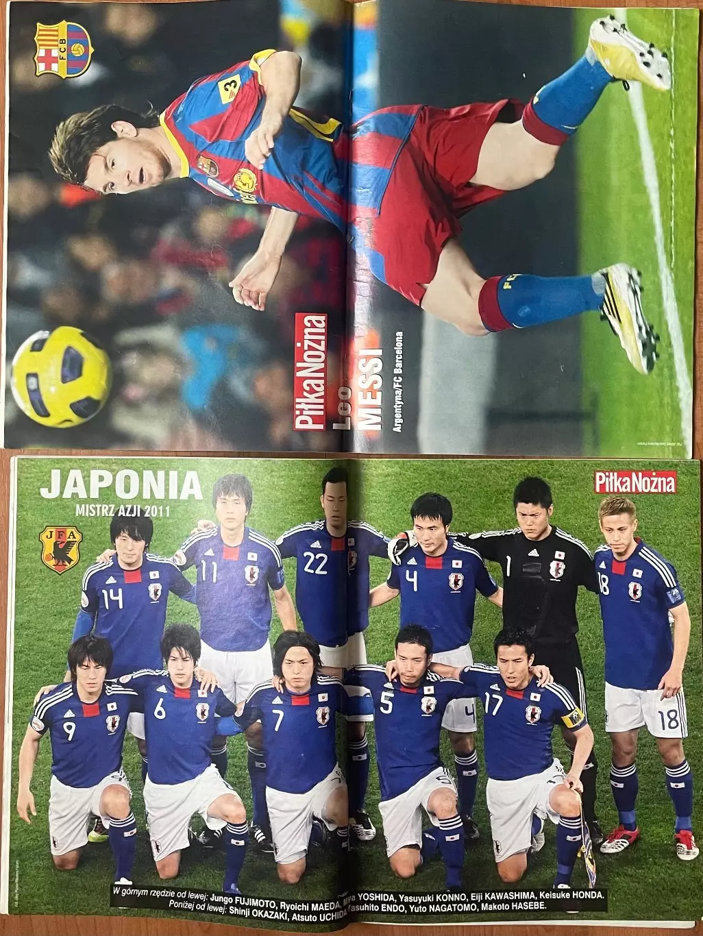 Журнал. Футбол Pilka Nozna N1-42/2011 1