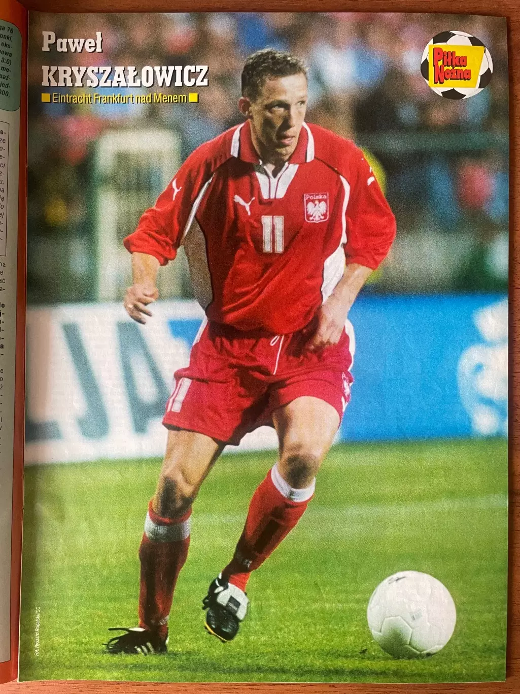 Журнал. Футбол Pilka Nozna N8/2001.Постер Бока Хуніорс 3