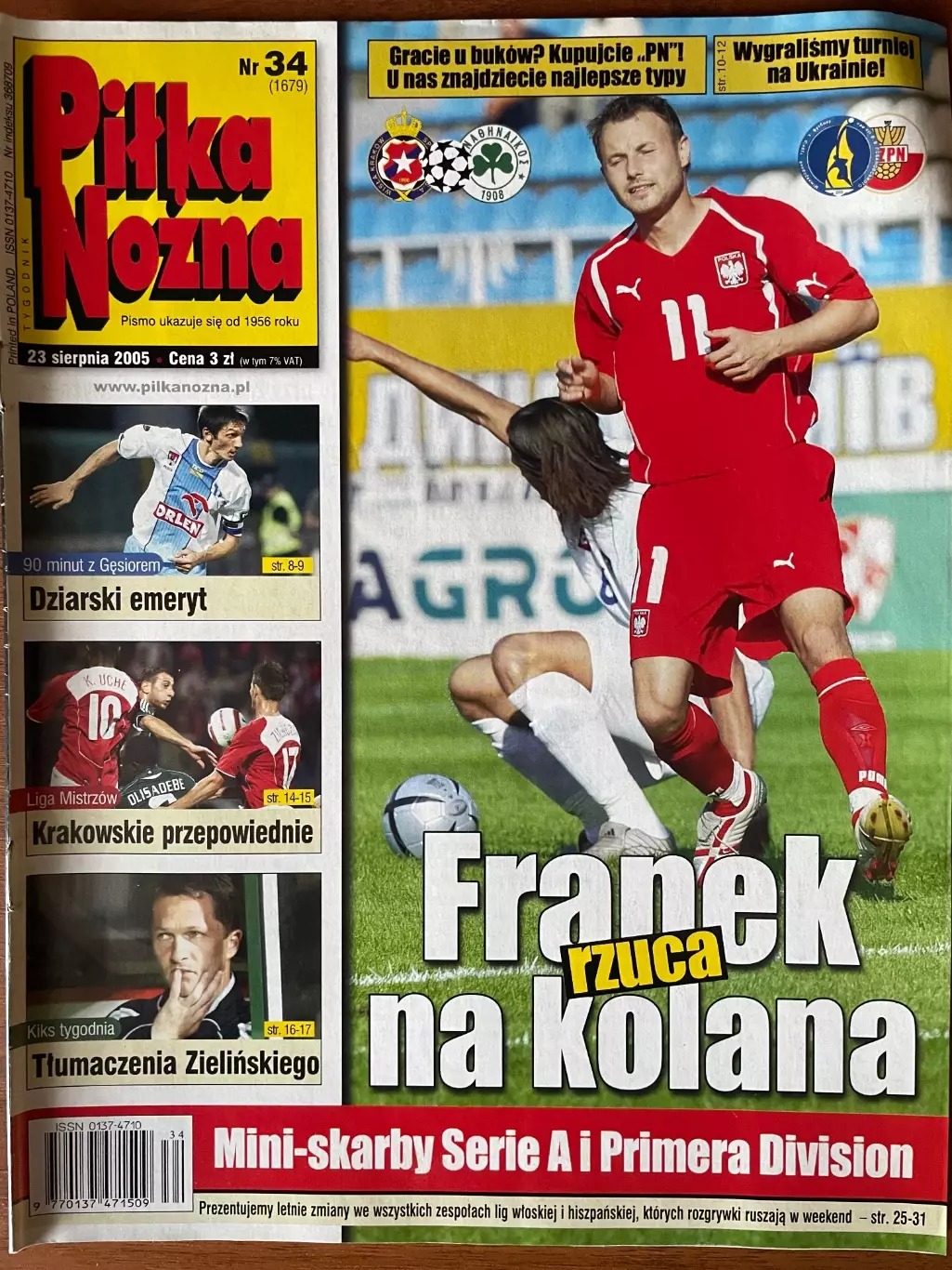 Журнал. Футбол Pilka Nozna N34/2005