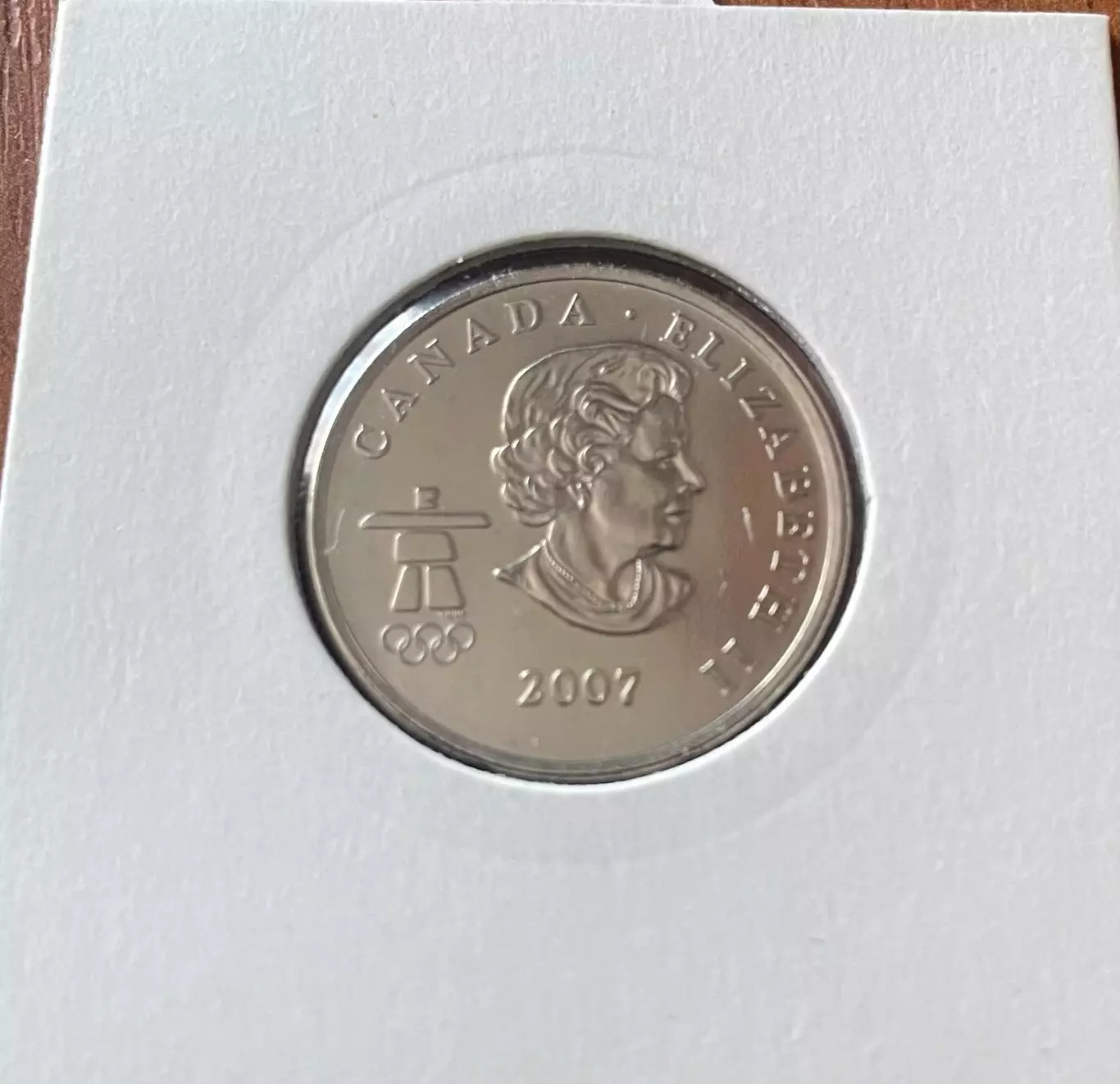 25 центів 2007 р. Канада. Олімпіада у Ванкувері. Хокей 1