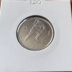 25 центів 2007 р. Канада. Олімпіада у Ванкувері. Хокей