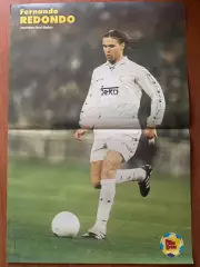 Футбол.Постер двосторонній з журналу Pilka Nozna Редондо,Рекдаль