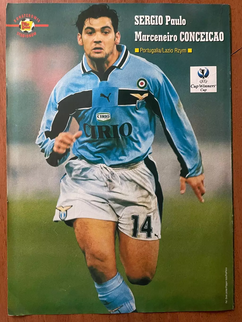 Футбол.Постерз журналу Pilka Nozna Plus Консейсао.